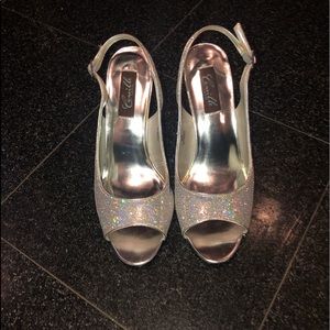 Camille LaVie Silver Shoes